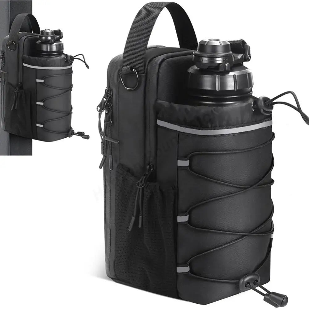 Magnetic Gym Bag Magnetic Water Bottle Bag Crossbody Bag Gym Pouch for Men and Women